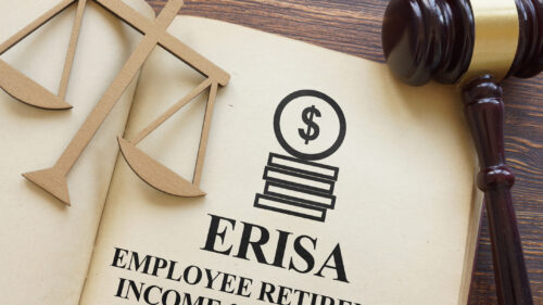 ERISA Employee Retirement Income Security Act paperwork